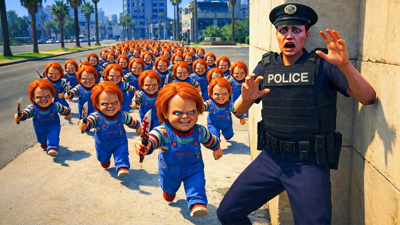 J’ai créé l’ARMÉE DE CHUCKY sur GTA RP… CHAOS