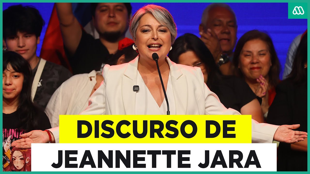“Hoy inicia una nueva elección”: Discurso completo de Jeannette Jara tras triunfo electoral