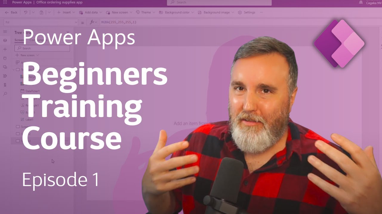 КАК использовать Microsoft POWER APPS (2024) — создание приложения, решения и навигации по экрану