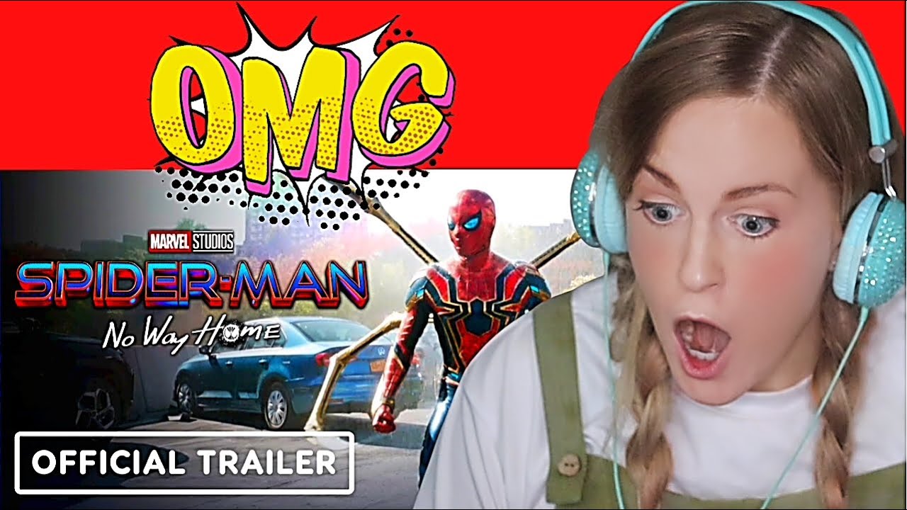 SPIDER-MAN NO WAY HOME Teaser Trailer Reaction
