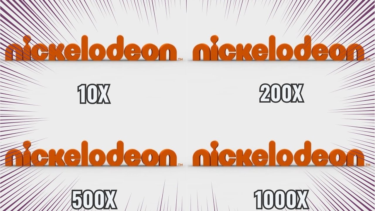 Nickelodeon Intro Logo Getting Faster