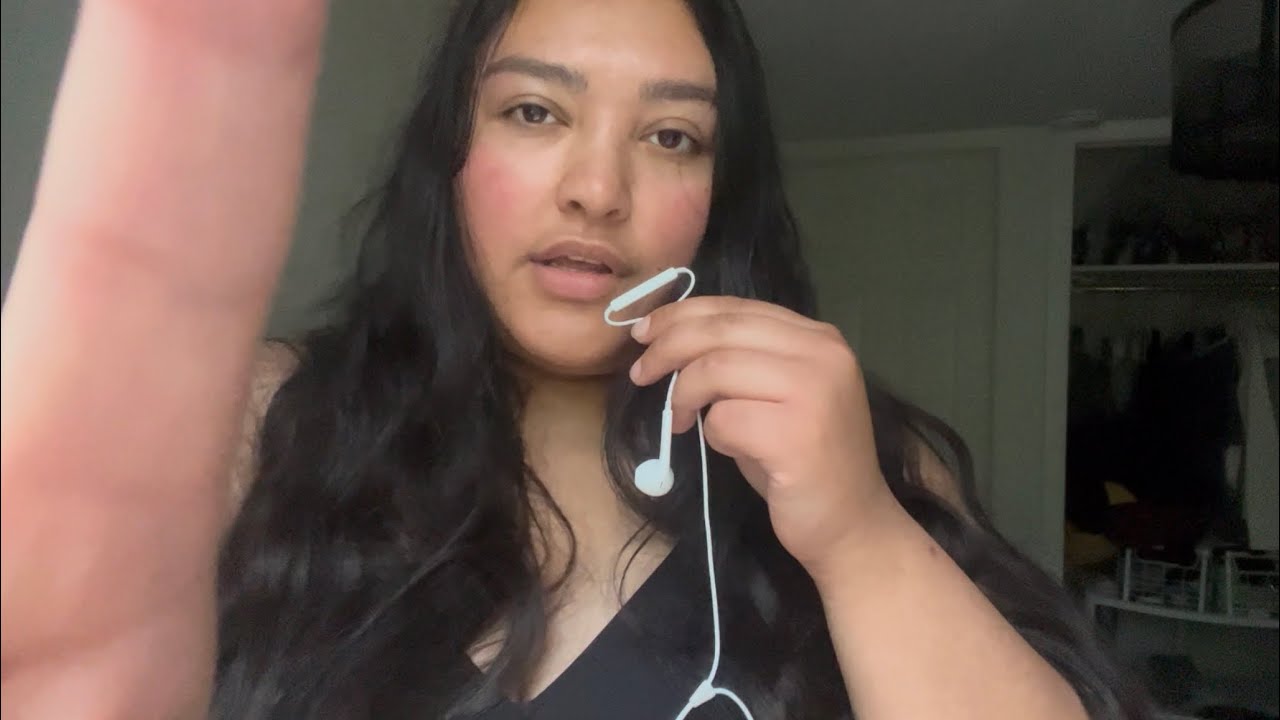 ASMR repeatedly touching your face :)