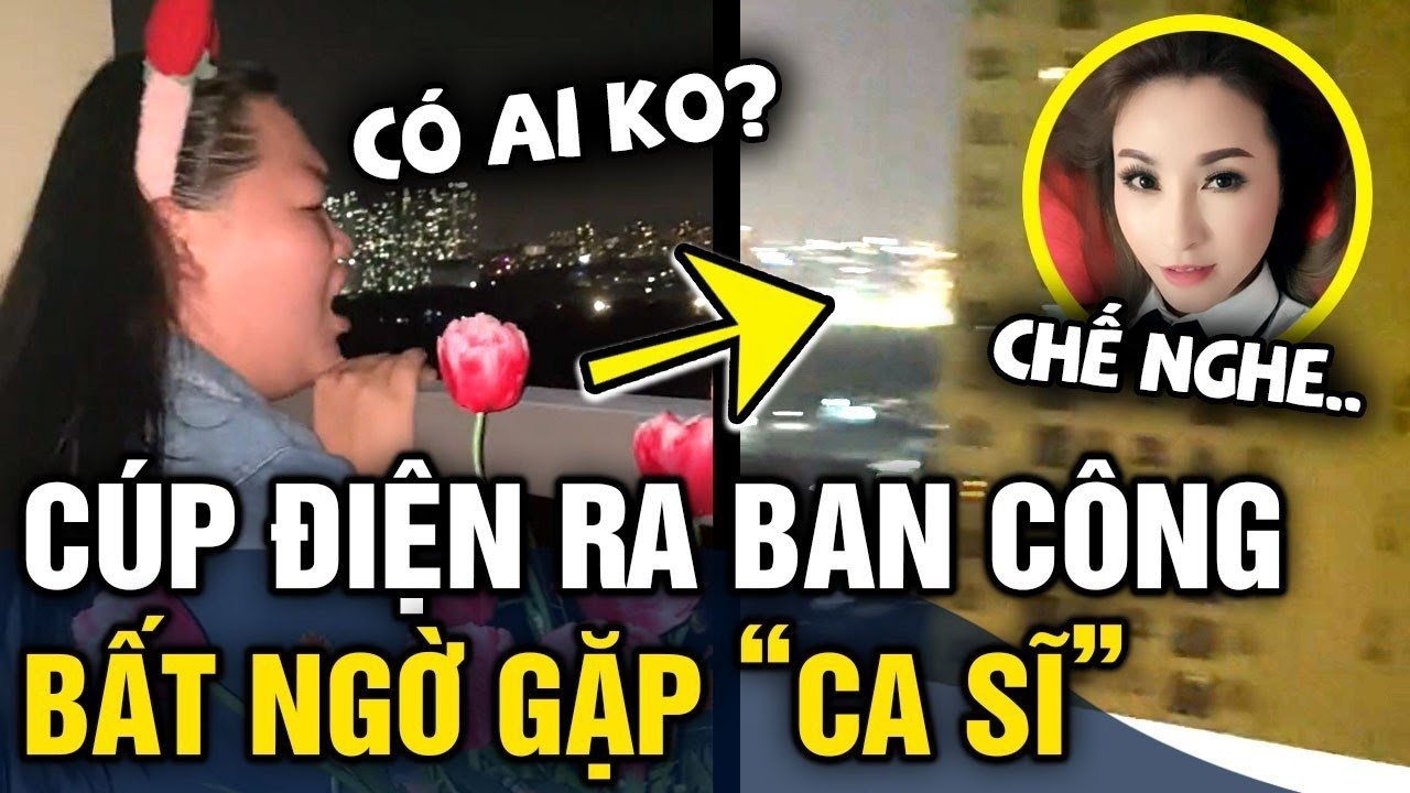 Nhà CÚP ĐIỆN ra ban công chơi, cô gái bất ngờ gặp 'CA SĨ' đang livestream | Tin 3 Phút