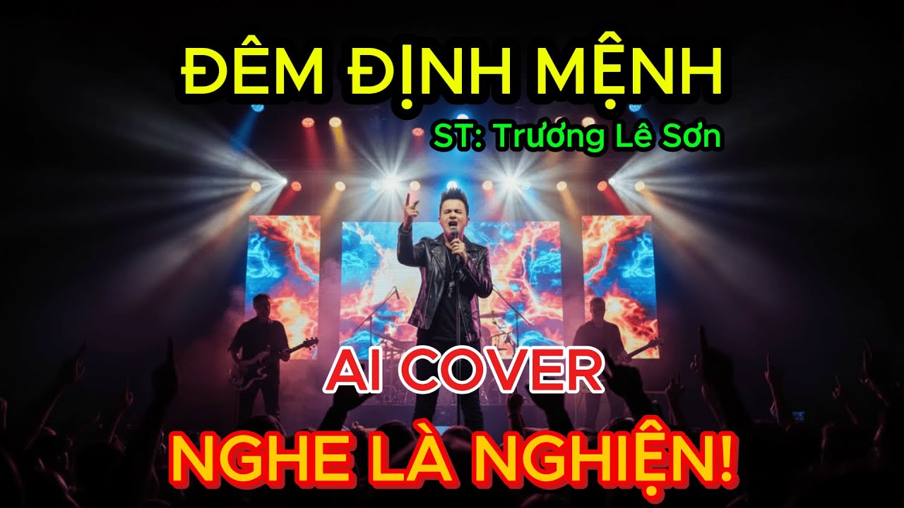 ĐÊM ĐỊNH MỆNH - AI Cover(Nghe Là Nghiện) - ST: Trương Lê Sơn