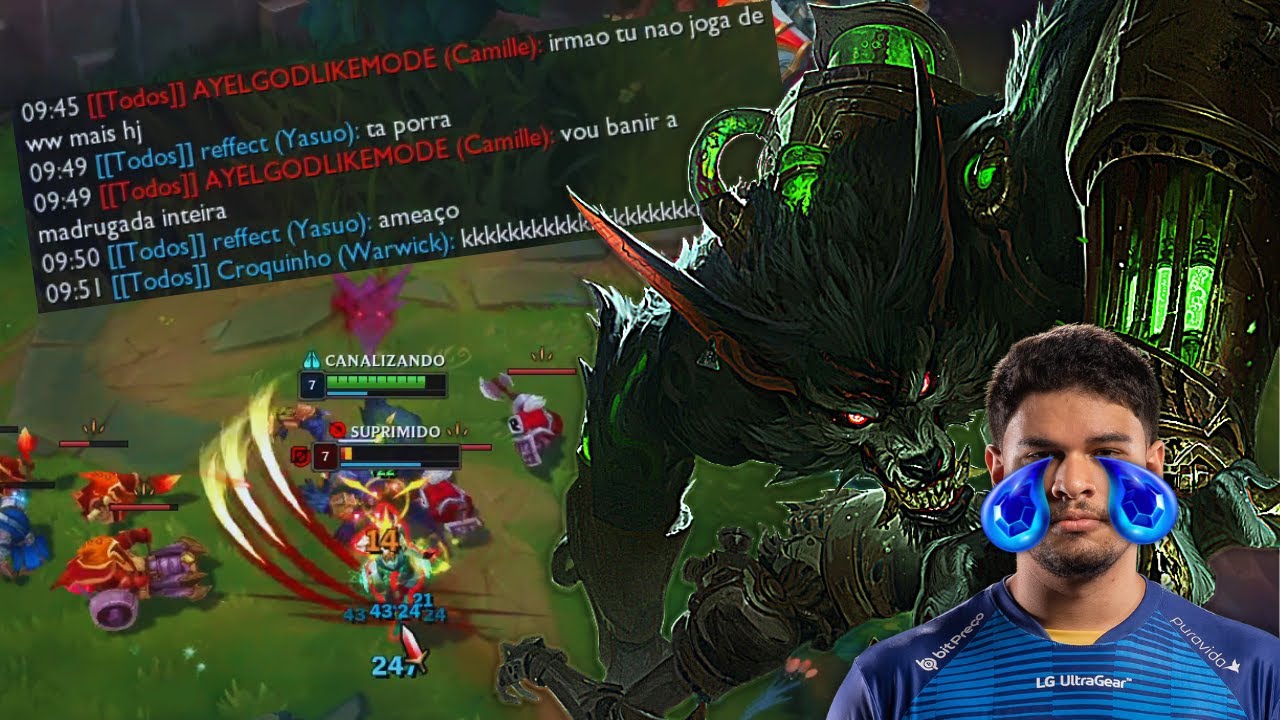 O AYEL TILTOU CONTRA MEU WW | TOP 1 WARWICK BR
