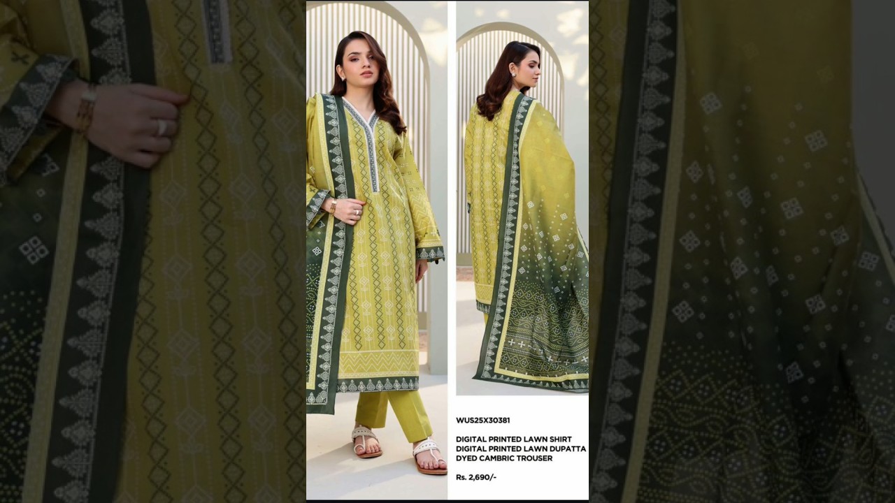 Zellbury new collection 2 piece and 3 piece printed lawn 2025 #onlineshopping #2millionviews