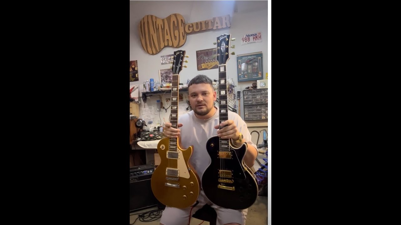 GIBSON LES PAUL VS REPLICA за 50.000 рублей