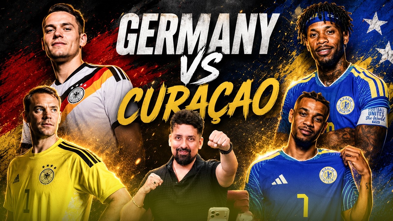 🔴GERMANY VS CURACAO FIFA WORLD CUP 2026 LIVE #fifaworldcup2026 #fifa26