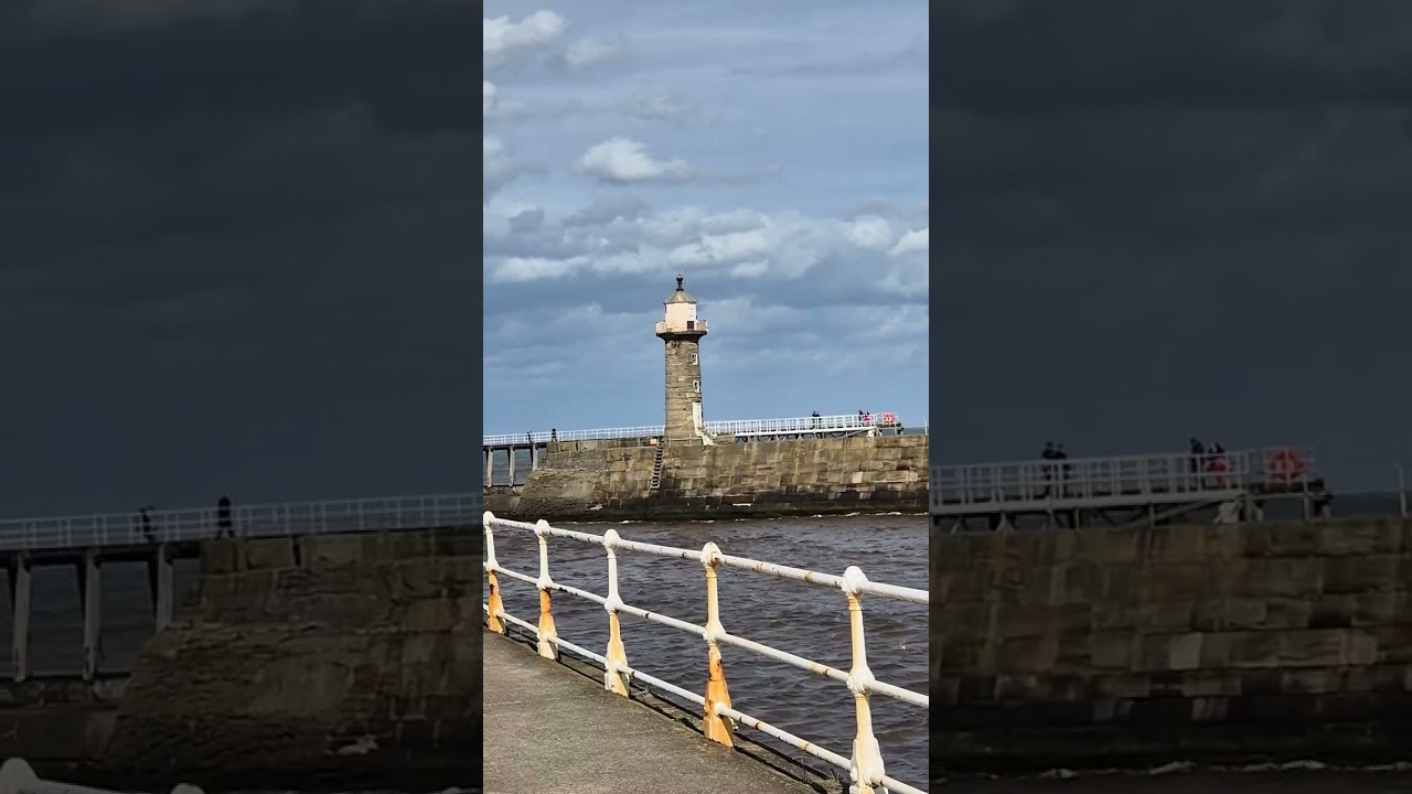 walk round whitby beautiful views & steam train
