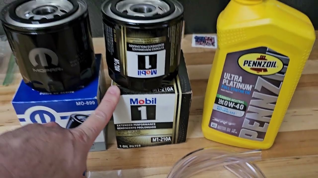 Best Oil & Filter for Challenger, Charger