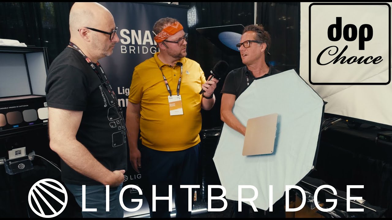NEW Lightbridge Touchproof Reflectors + DOPchoice Snapbridge Glide | B&H BILD Expo 2025