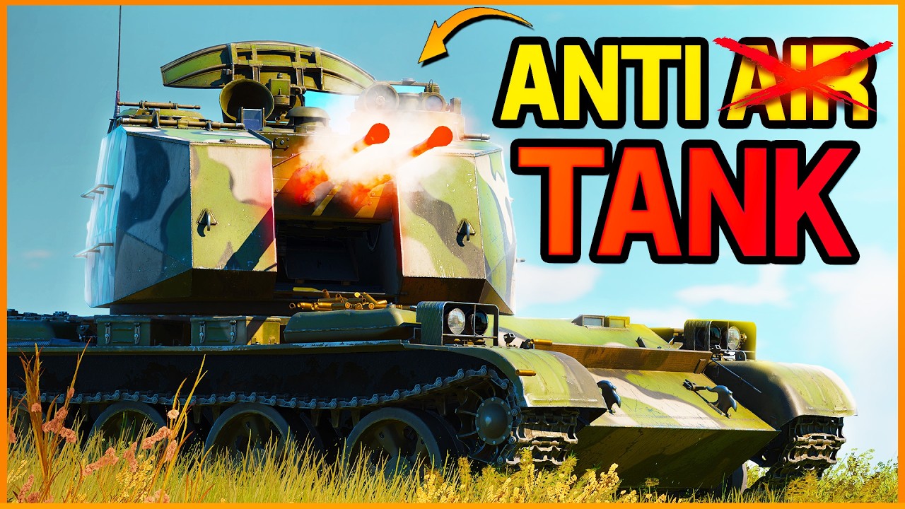 This New SPAA Kills More TANKS Than Planes