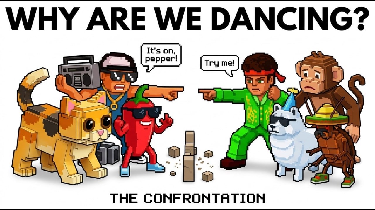 If DANCING BRAINROTS Meets Each Other In Steal a Brainrot...