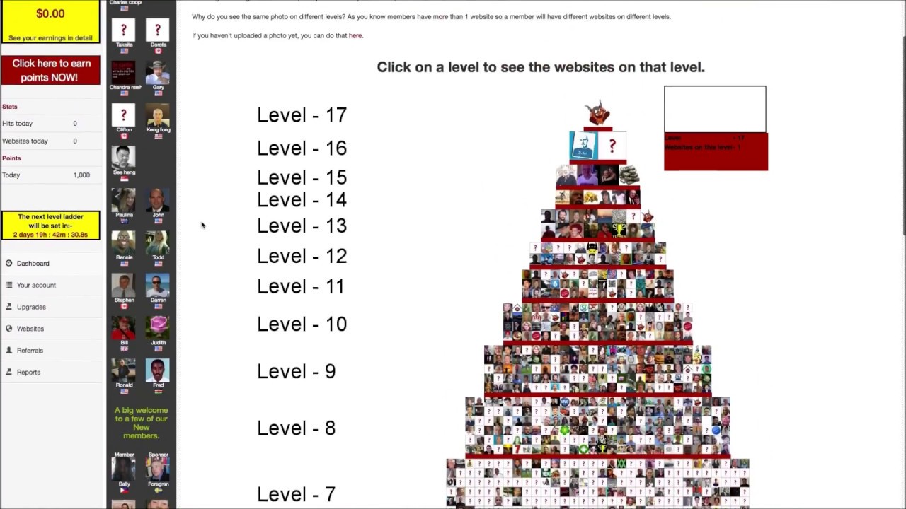Traffic Ad Bar - The Level Ladder