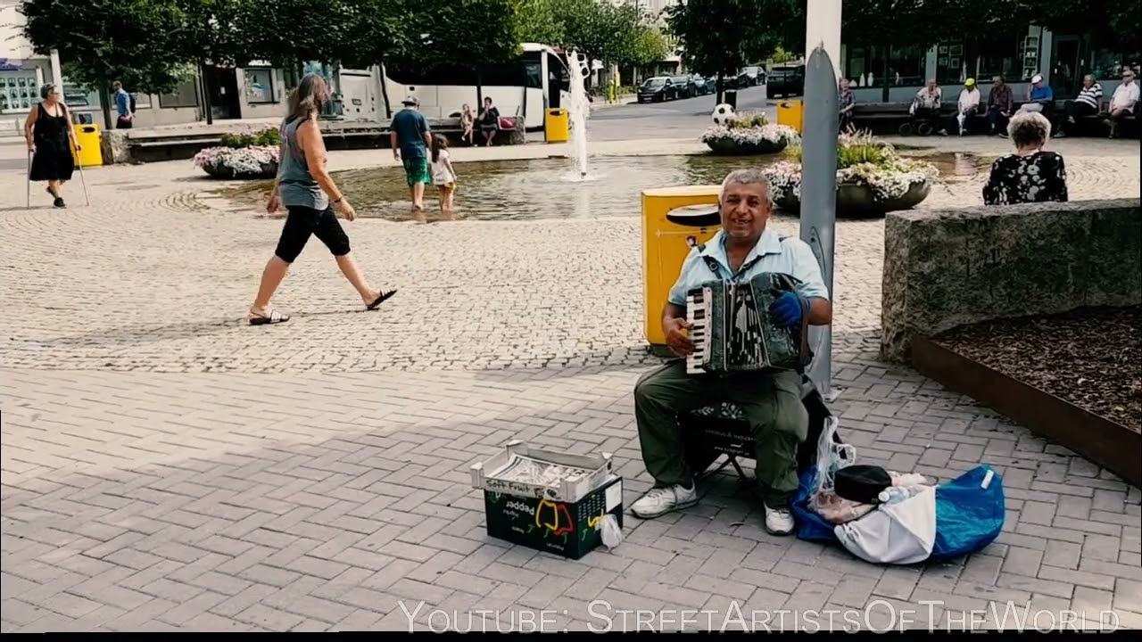 Gypsy folk music on an idyllic summer day