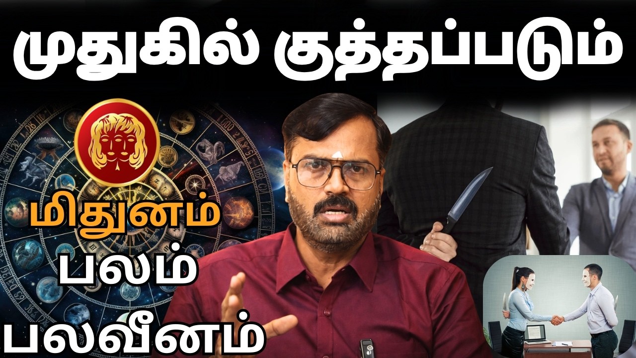 முதுகில் குத்தப்படும் #மிதுனம் #midhunam #Gemini  #astrology #rasi #horoscope #rasipalan #jothidam