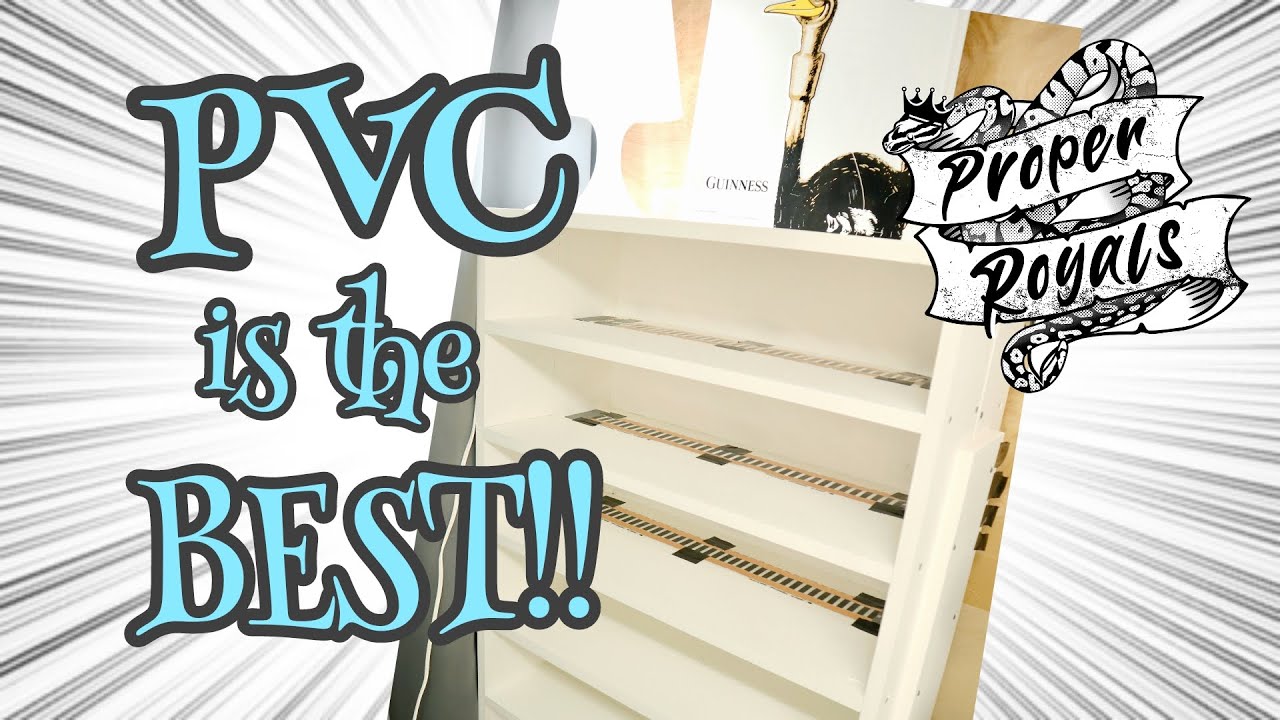 PVC Snake Rack- 5 reasons PVC is the BEST for  snake racks