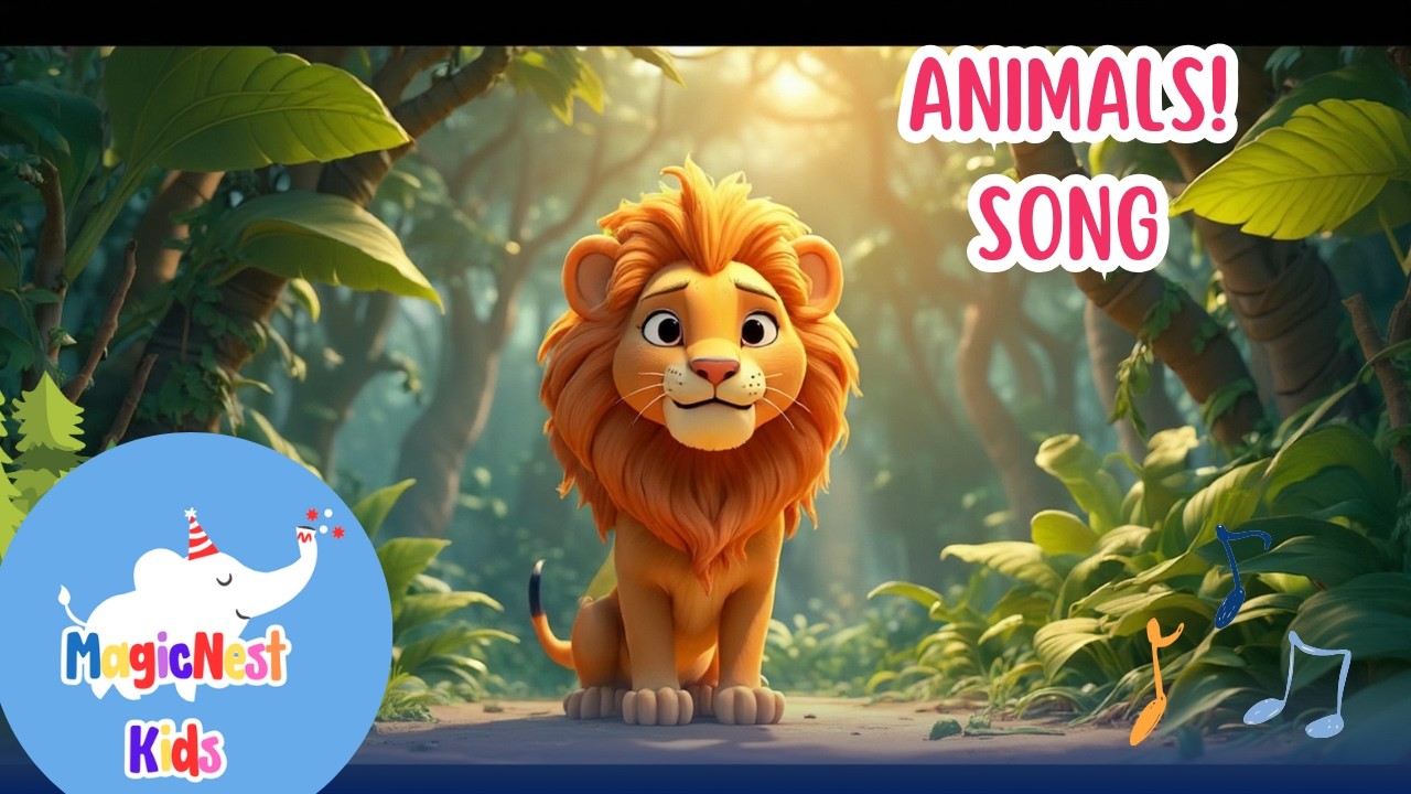 Animal Song Magic Nest Kids-Nursery Rhymes, Kids Song