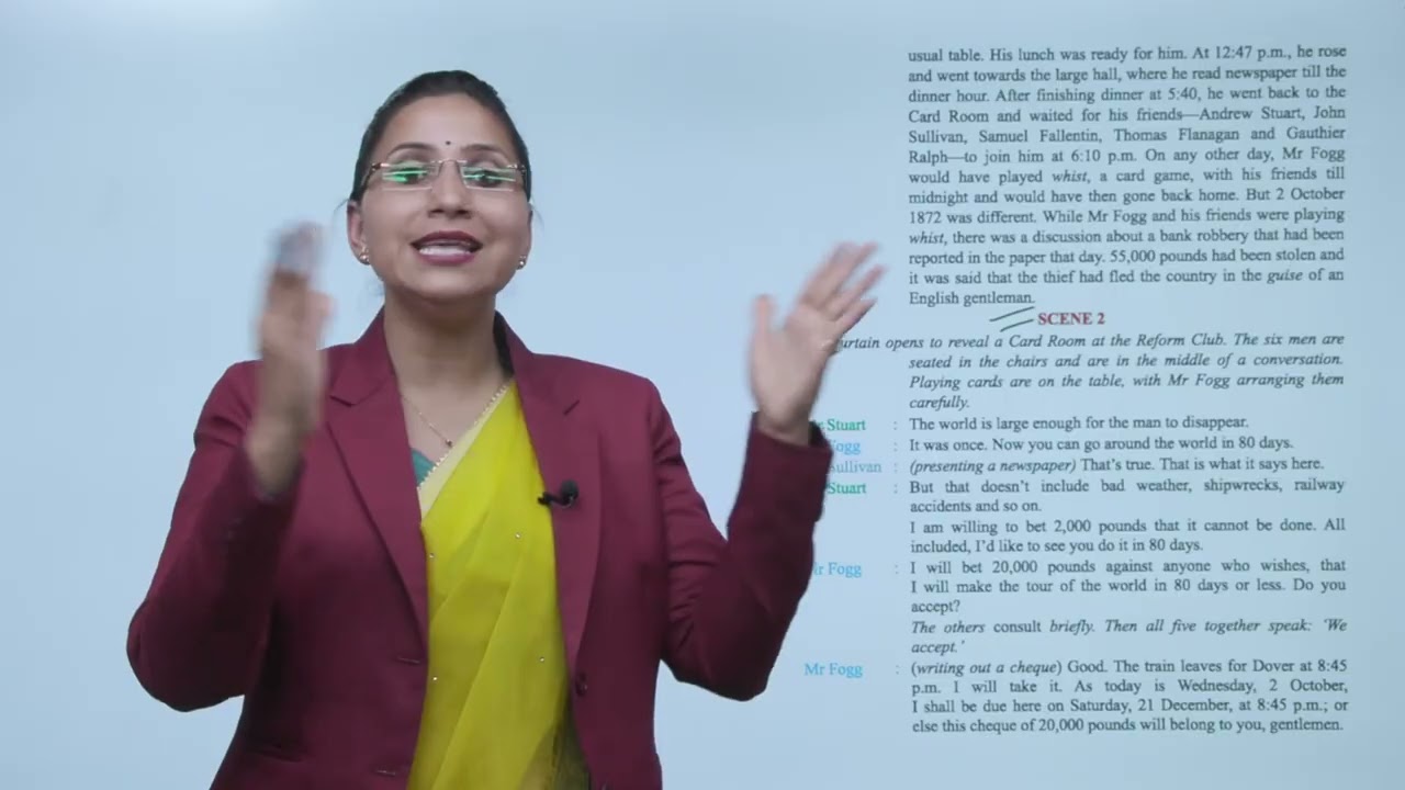 Ch 5 | Meta Books | Root English | Class 07 | Around The World In 80 Days | For children