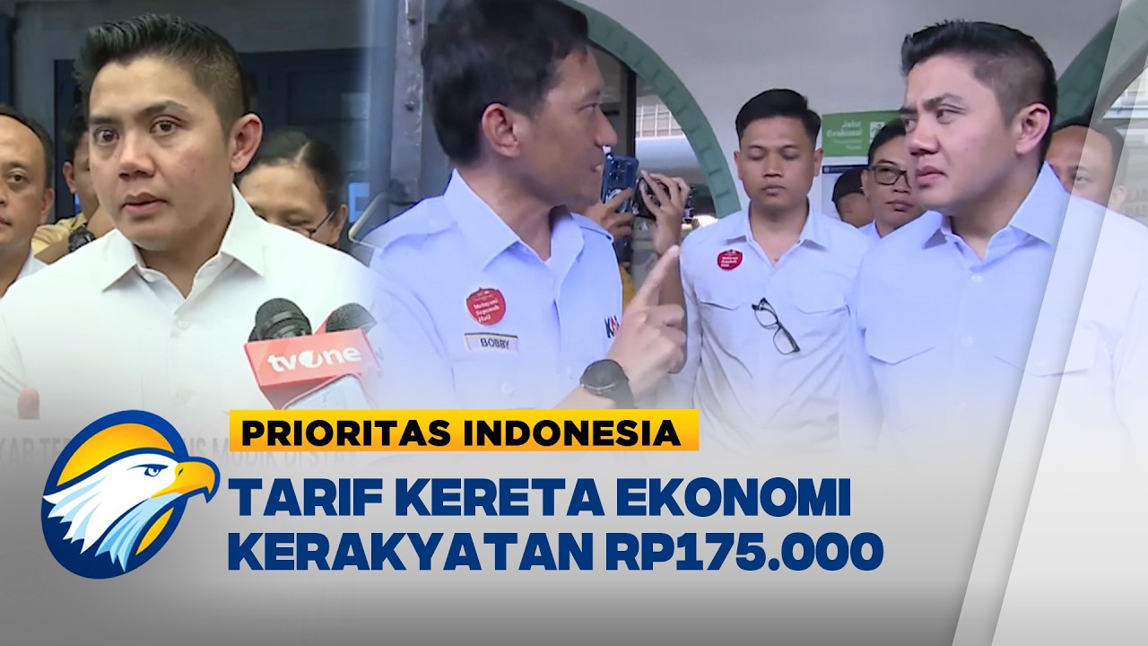 Seskab Teddy Cek Arus Mudik di Stasiun Pasar Senen [Prioritas Indonesia]