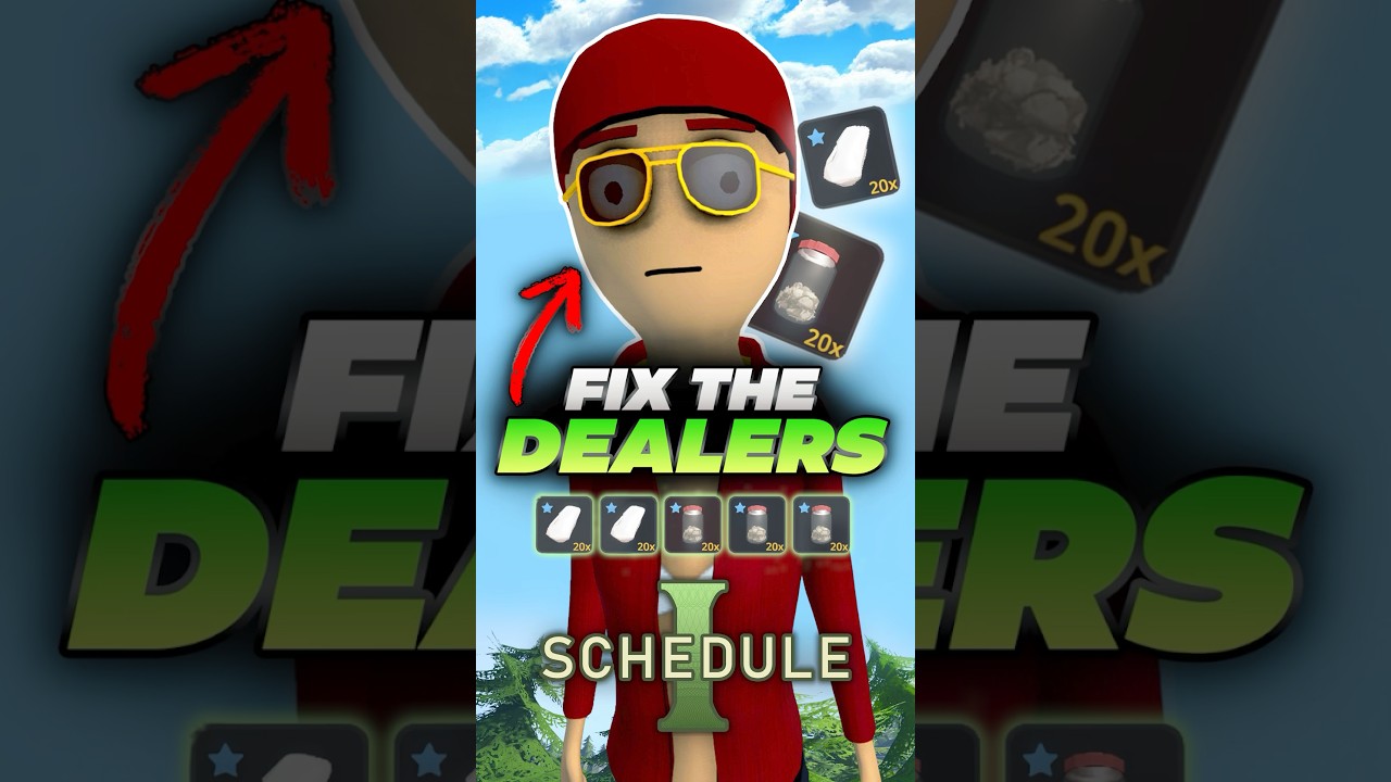 Почему ваши дилеры не продают (и хитрый совет 👀) #schedule1 #indiegame #gamingshorts