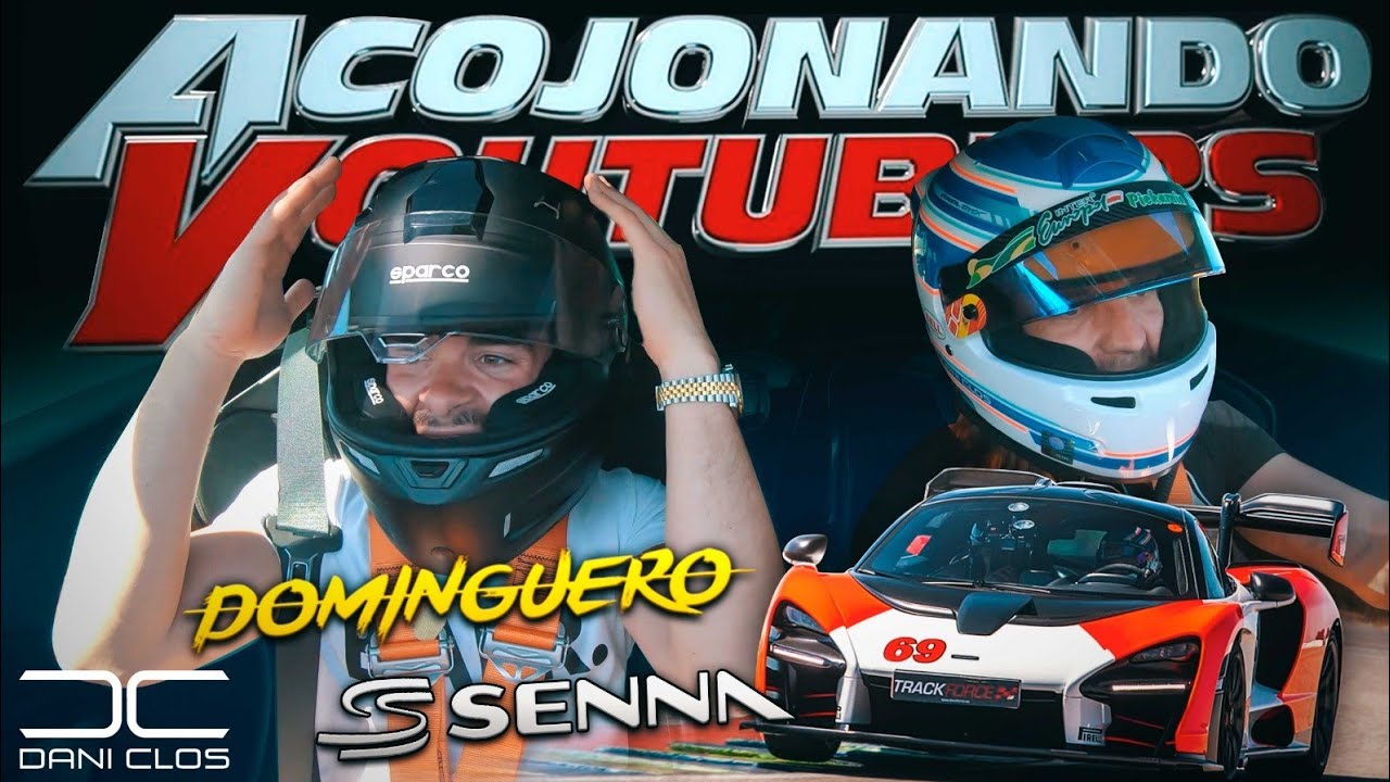 ACOJONADO a DOMINGUERO con el MCLAREN SENNA!! Lo llevamos a fuego!! | Dani Clos