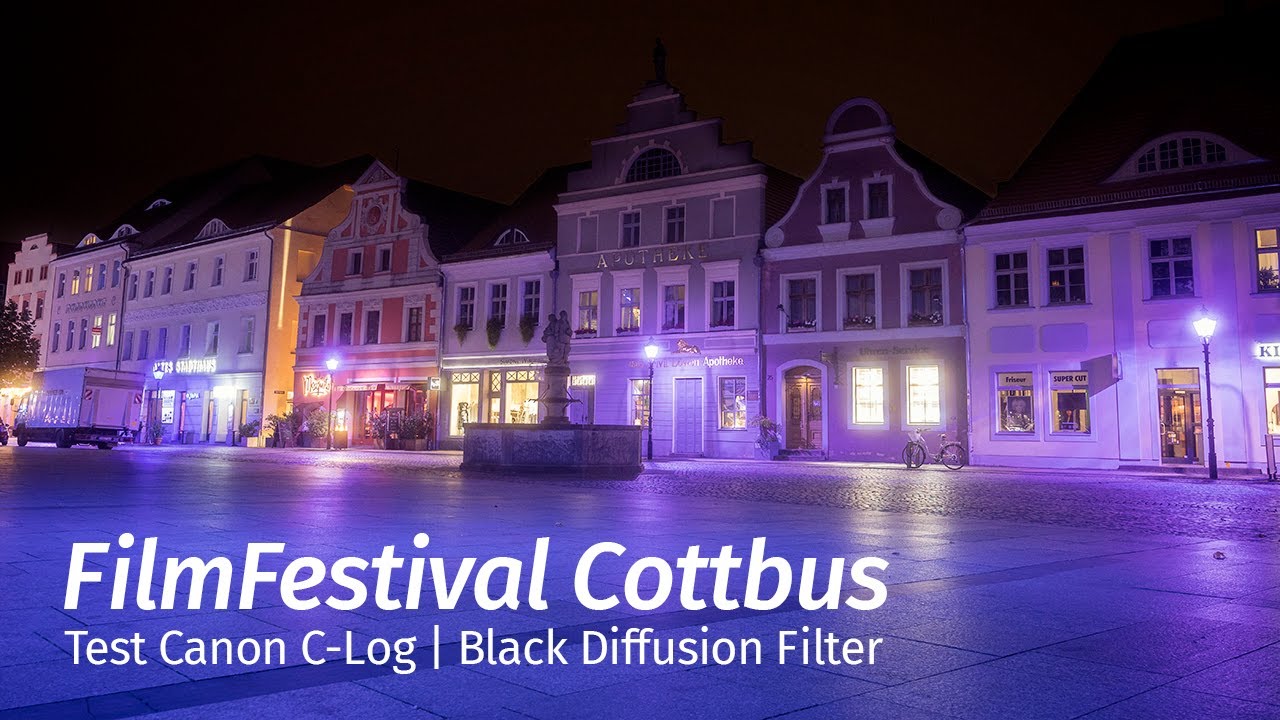 FilmFestival Cottbus 2024 | Test C-Log und Pro Mist/Black Diffusion Filter