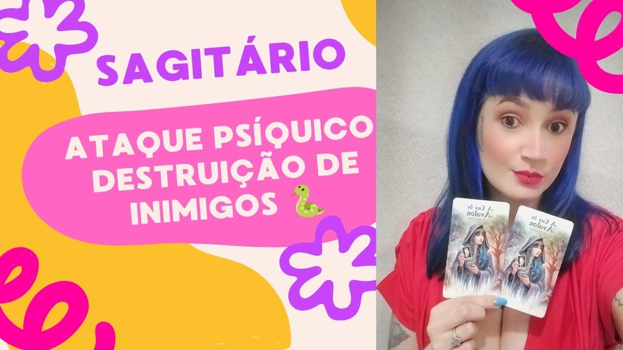 🧚🏻‍♀️♐ SAGITÁRIO - ATAQUE PSÍQUICO - DESTRUIÇÃO DE INIMIGOS 🐍