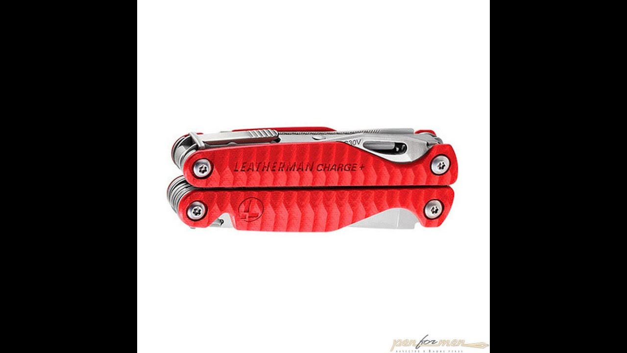 LEATHERMAN Charge plus - G10 Red - unboxing