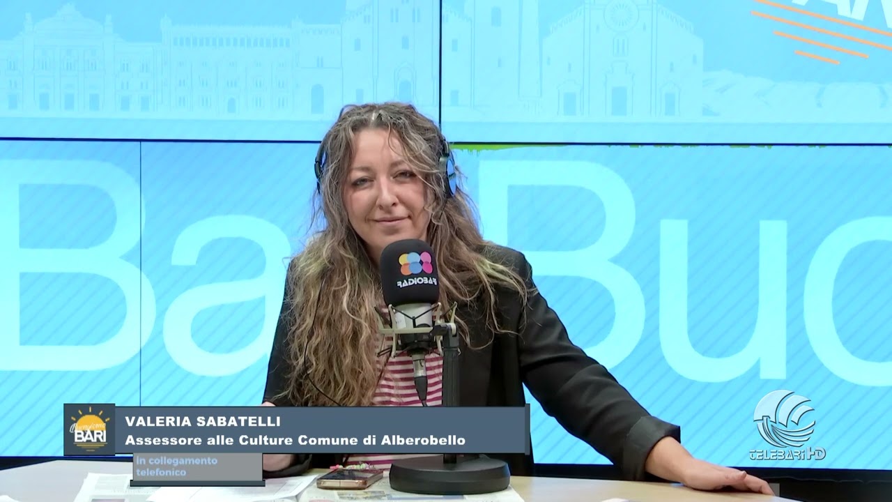 15 01 26 area metropolitana con  VALERIA SABATELLI, ASSESSORA CULTURE COMUNE di ALBEROBELLO