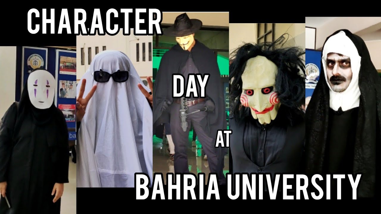 CHARACTER DAY | Bahria University Karachi ft. Gangsta's Paradise