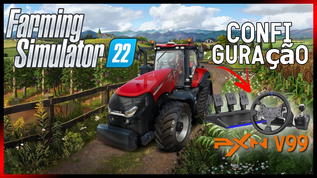 Como Configurar o PXN V99/V10 no FARMING SIMULATOR 22