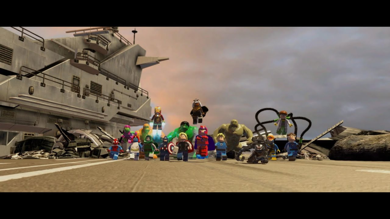 LEGO MARVEL SUPERHEROES NO COMMENTARY PART 8 FINALE!