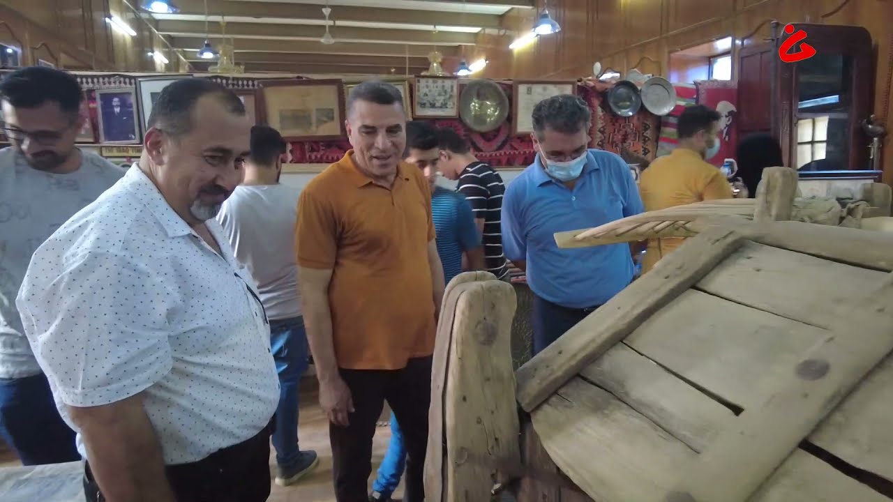 جولة في متحف ارض الرافدين للباحث التراثي صباح السعدي