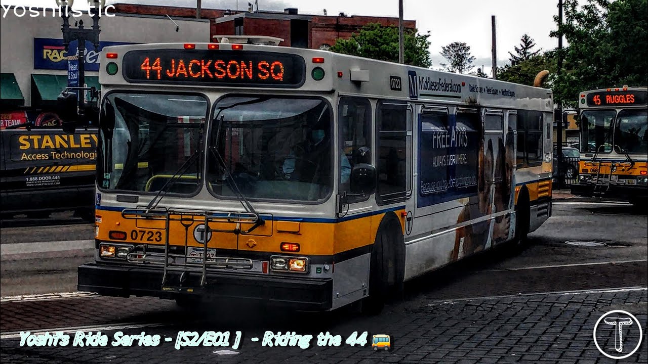 Another Residential Route! | Yoshi's Ride Series {S2-E01} - Riding the 44 🚌 - {MBTA}