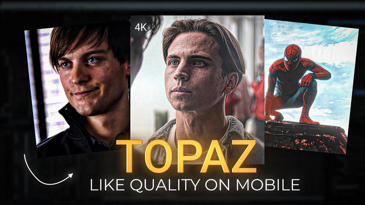 ENHANCE Your Video QUALITY LIKE TOPAZ On MOBILE 🔥|DON'T SKIP|