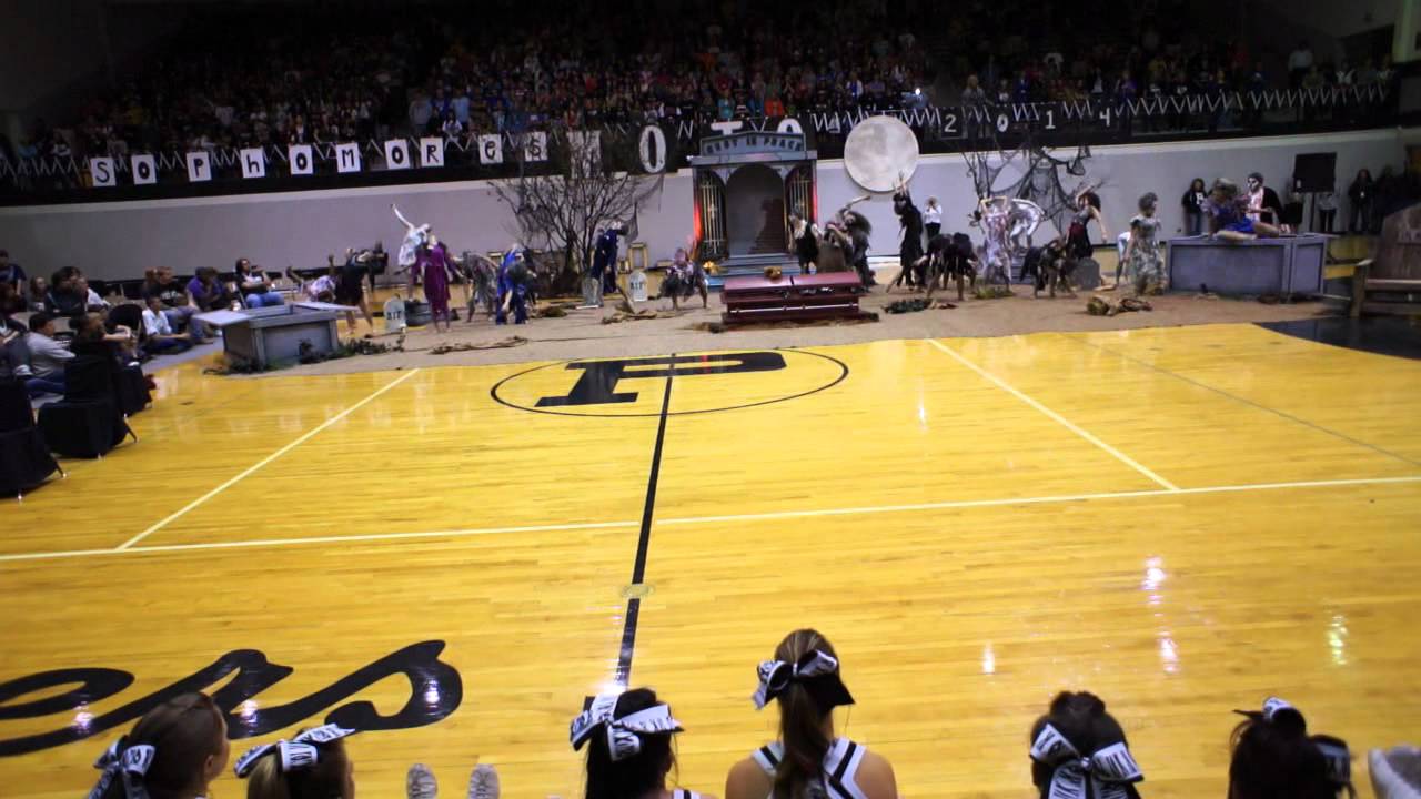 Permian High School Panther Paws Dance Team Halloween 2011