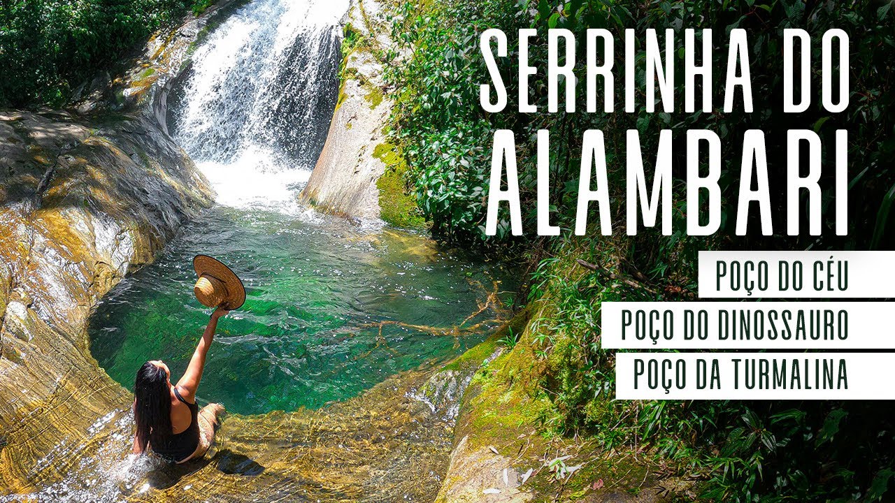 SERRINHA DO ALAMBARI - Poço do Céu 🌤 Poço do Dinossauro 🦖 Poço da Turmalina 👌