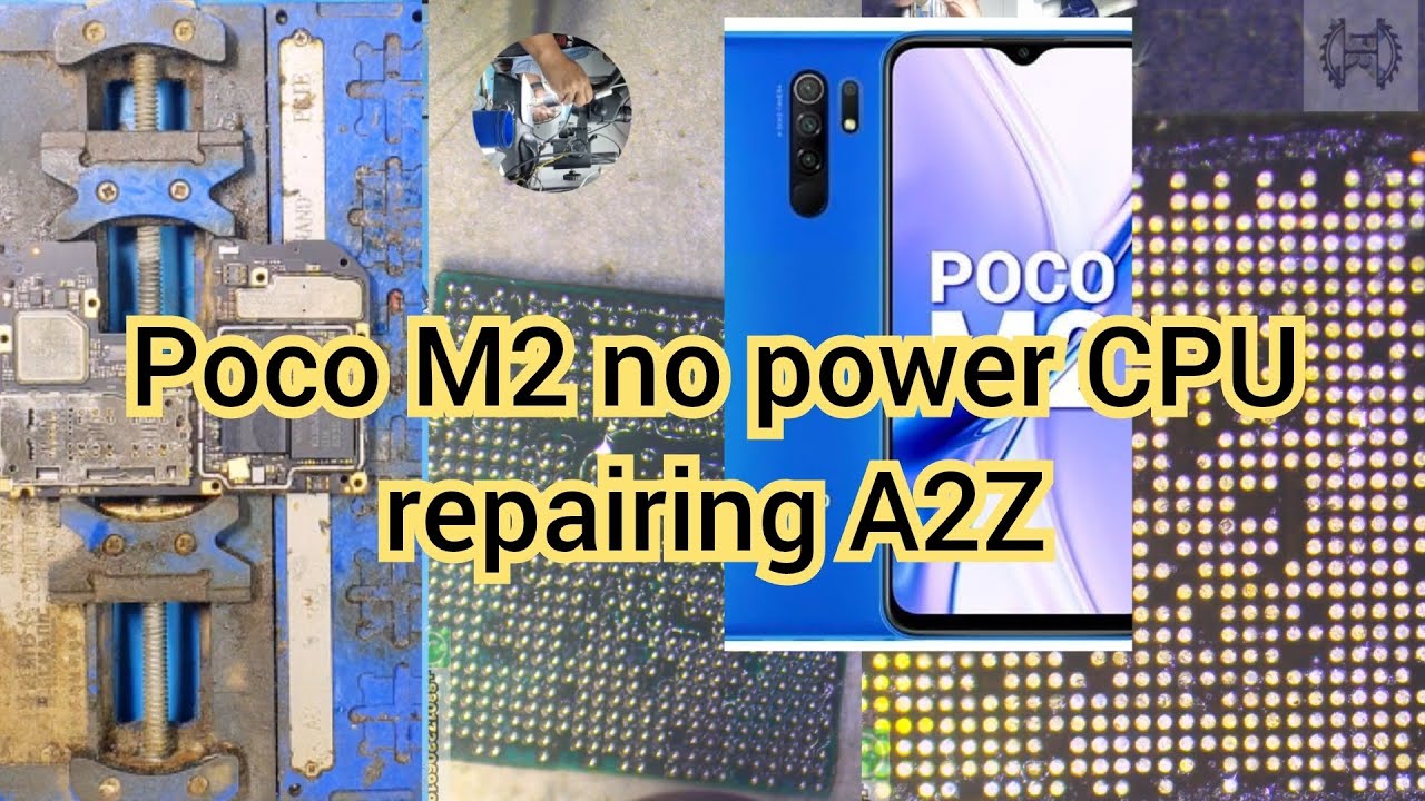poco M2 no power Dead CPU repairing A to Z #pocom2 #fix #youtubeshorts