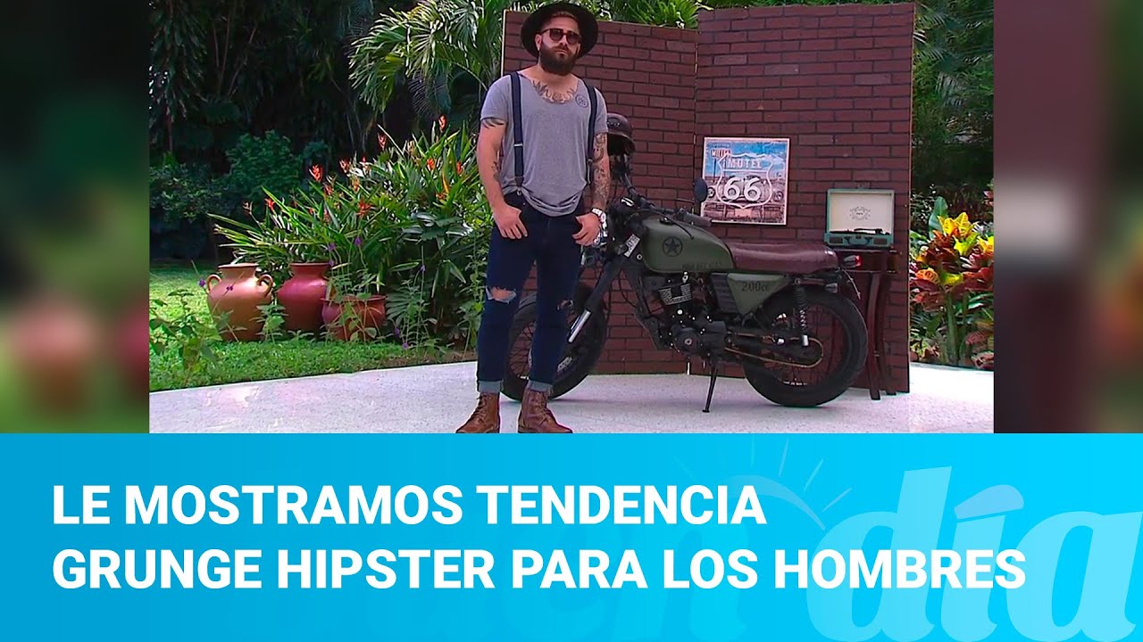 Esta es la tendencia 'grunge hipster' para los hombres