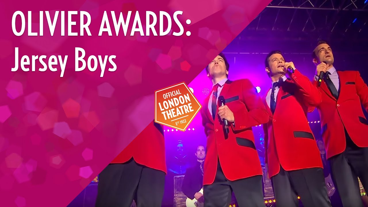 Watch Jersey Boys performing LIVE from Covent Garden at the Olivier Awards 2016 with MasterCard