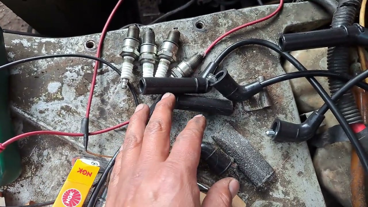 Hyundai H100/Unstable Engine/Multiple Faults/Spark Plugs-Wires-Wiring-TPS Sensor