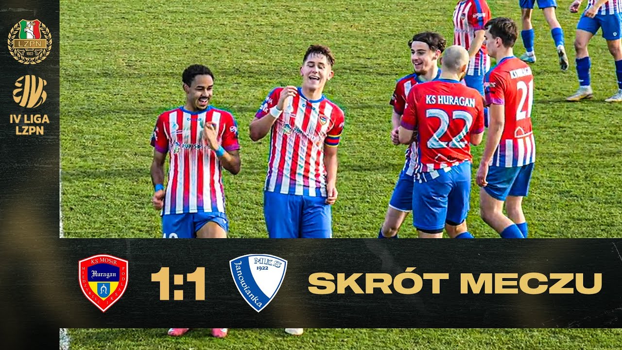 Skrót meczu: Huragan Międzyrzec Podlaski - Janowianka Janów Lubelski 1:1 #4liga | Sezon 2025/26