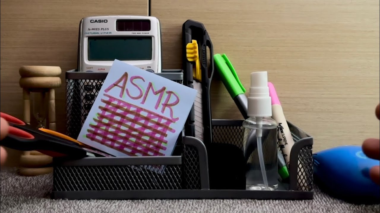 Mi primer ASMR, yo mismo me relaje!