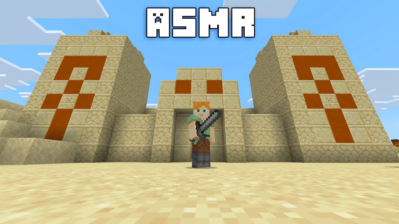 ASMR Minecraft Bedrock #1 - A Whole New World (Controller Sounds + Whispering)