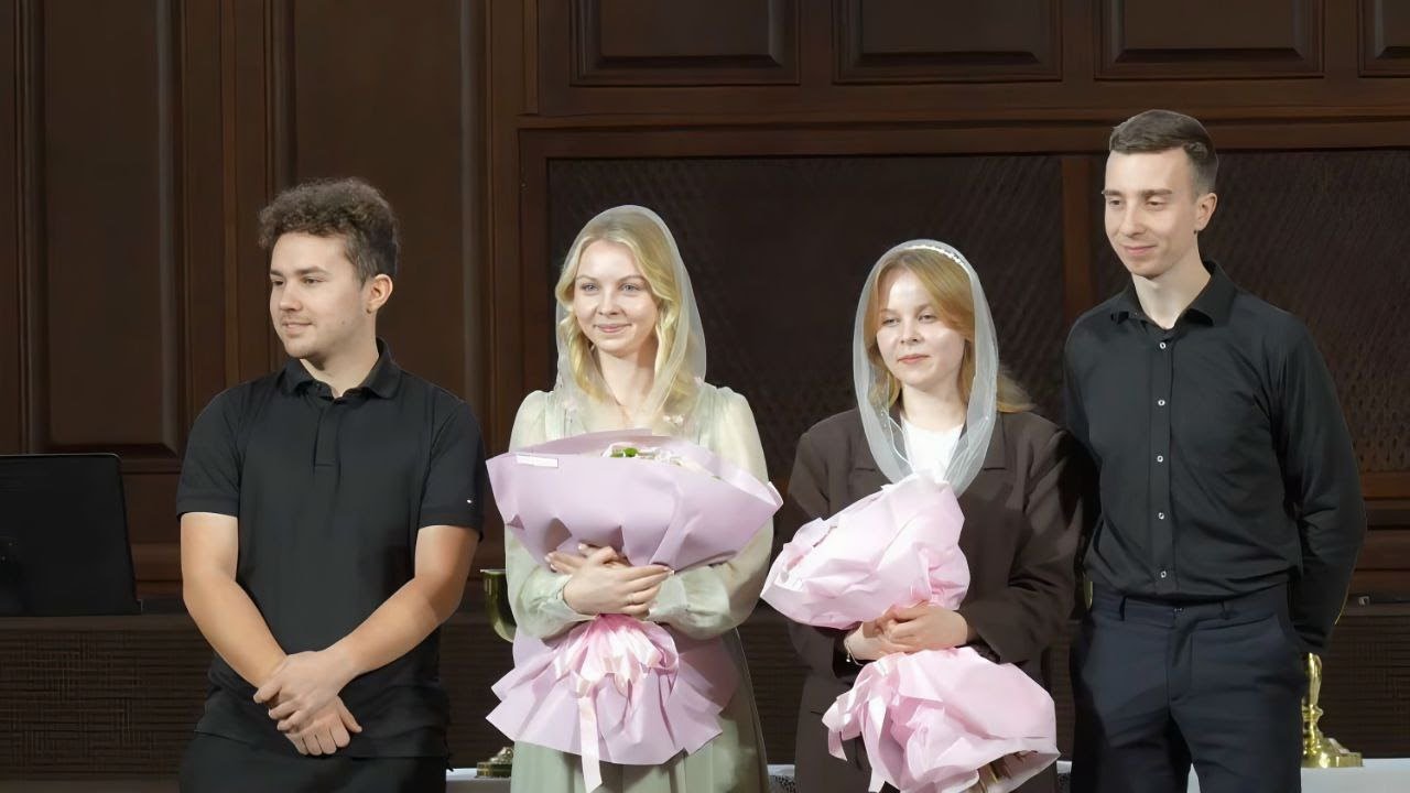 Оголошення про весілля двох нових сімей, 06.04.2025, церква Благодать, Київ