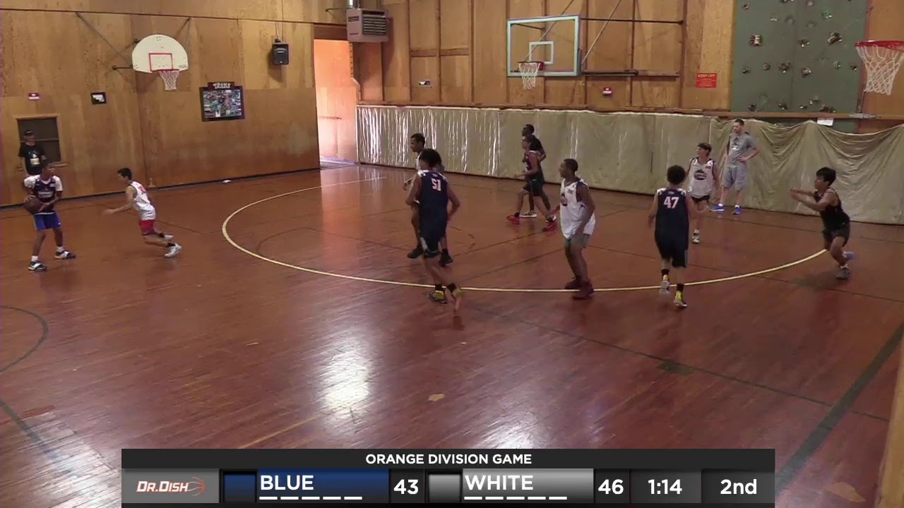 Gym - Orange Division 1 vs 3 (NCSTV Summer Basketball Camp)