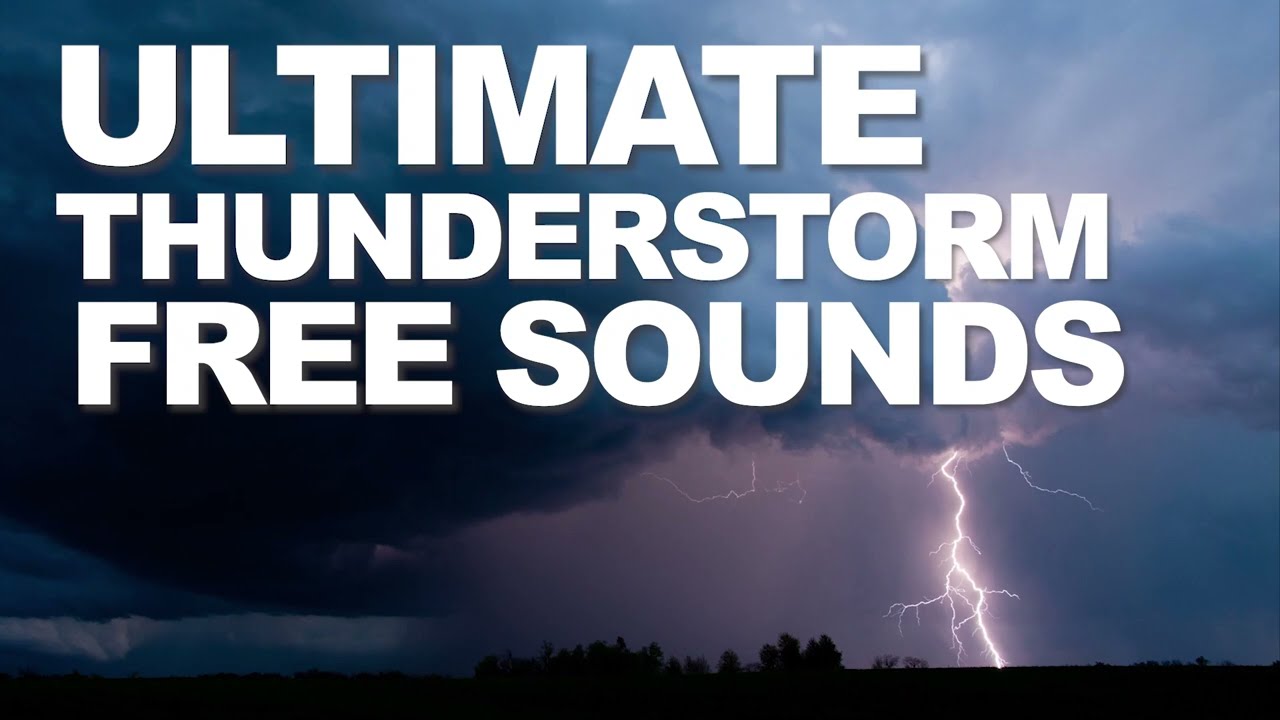 FREE Thunder Sound Effect | SFX | Storm & Lightning Sound