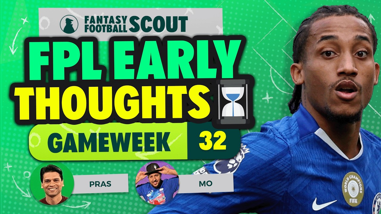 Двойной игровой тур FPL 33! ✅ | Первые мысли PRAS & MO по FPL | Советы по Fantasy Premier League ...