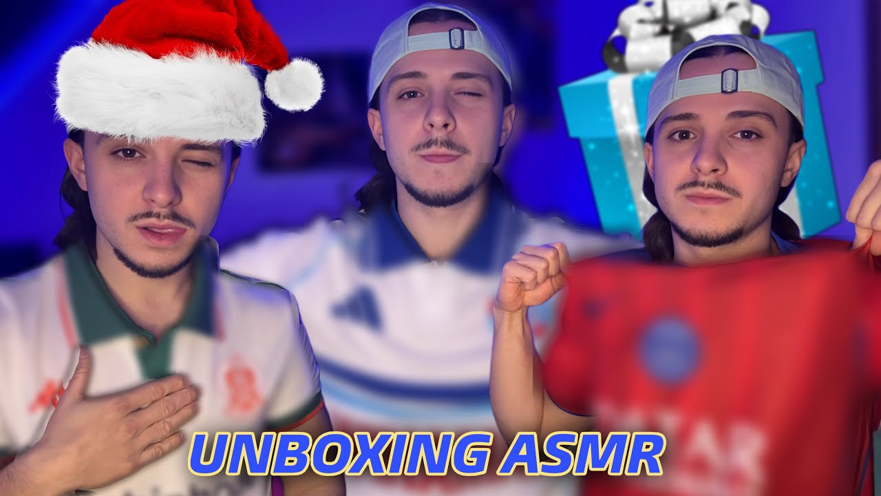 ASMR UNBOXING 🎁 Maillots 100% Ligue 1 ⚽️ (très relaxant) 